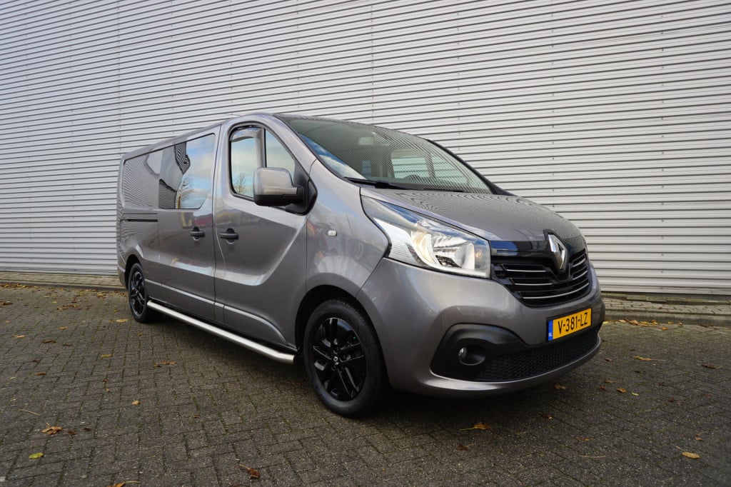 Renault Trafic 1.6 dci t29 l2h1 dc luxe airco / navi / cruise / leder / cam