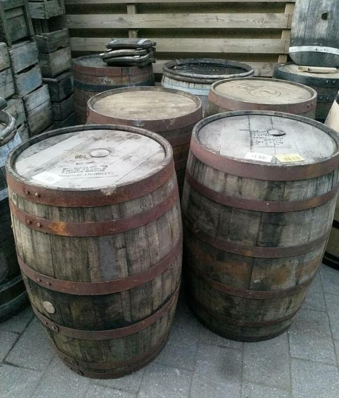 Eiken kuip - Kerstboom of Palm?