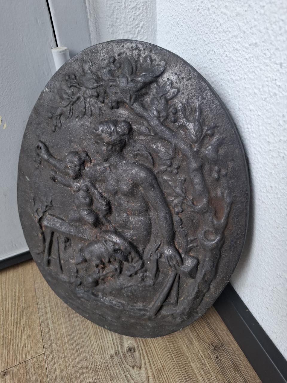 Gietijzeren plaat