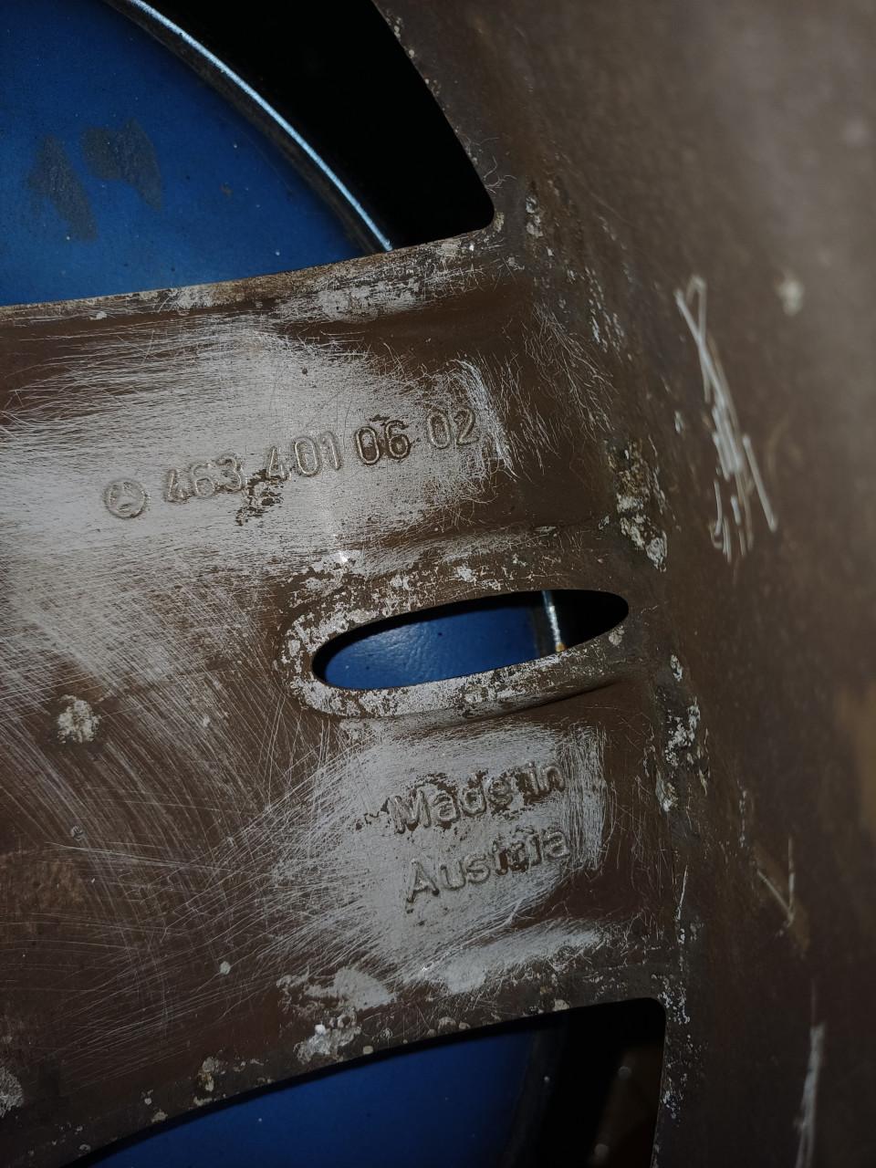 Mercedes AMG velgen met Goodyear terreinbanden