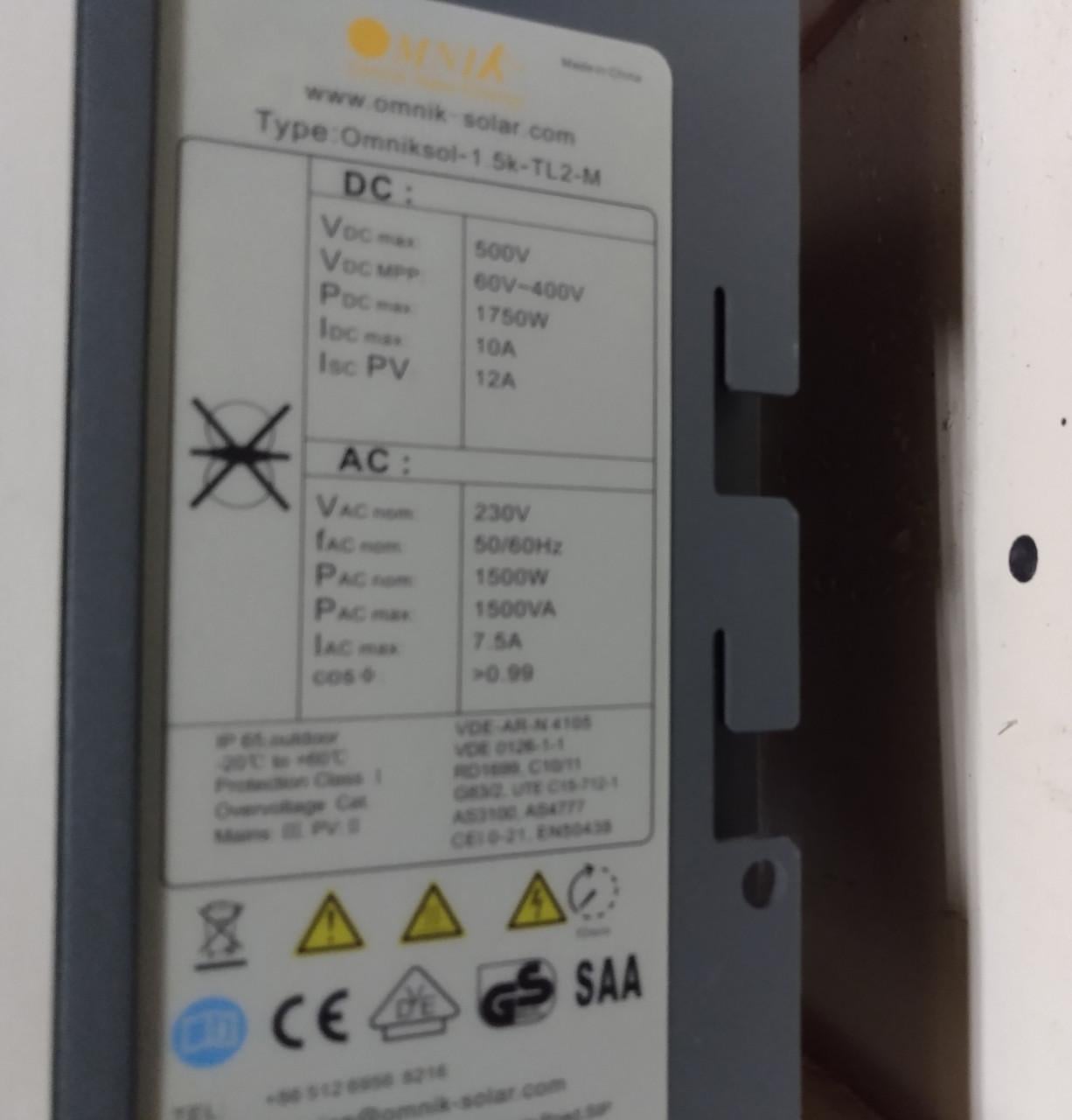 Zonnepanelen met omvormer