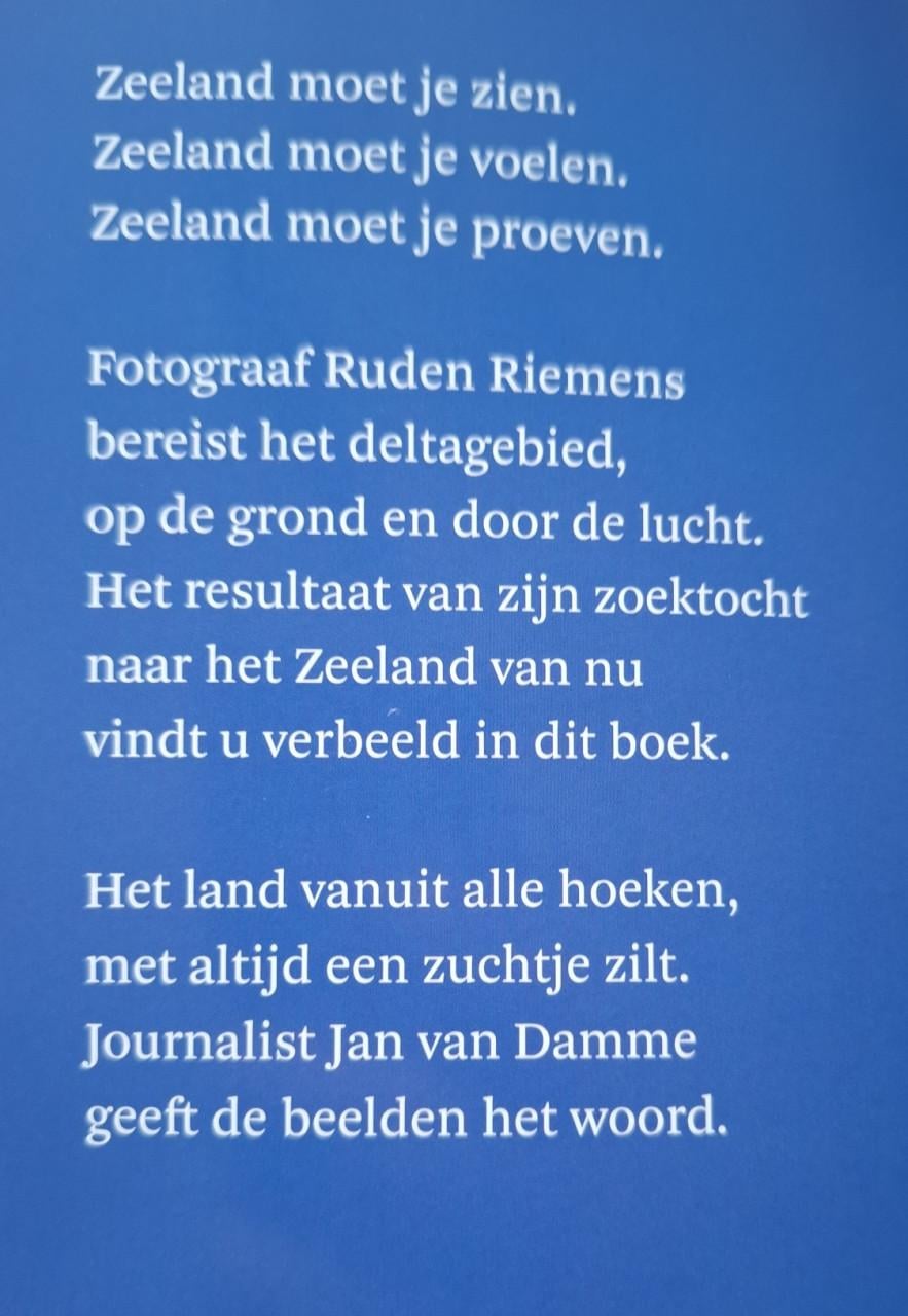 Zeeland belicht 3x), door Jan van Damme, fotografie Ruden Riemens