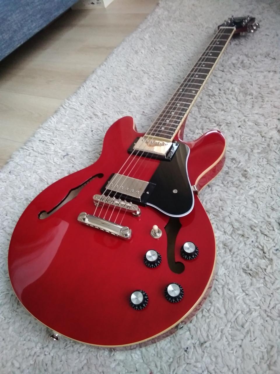 Epiphone ES-339 Inspired by Gibson Cherry Red 2024 z.g.a.n. 350 euro!