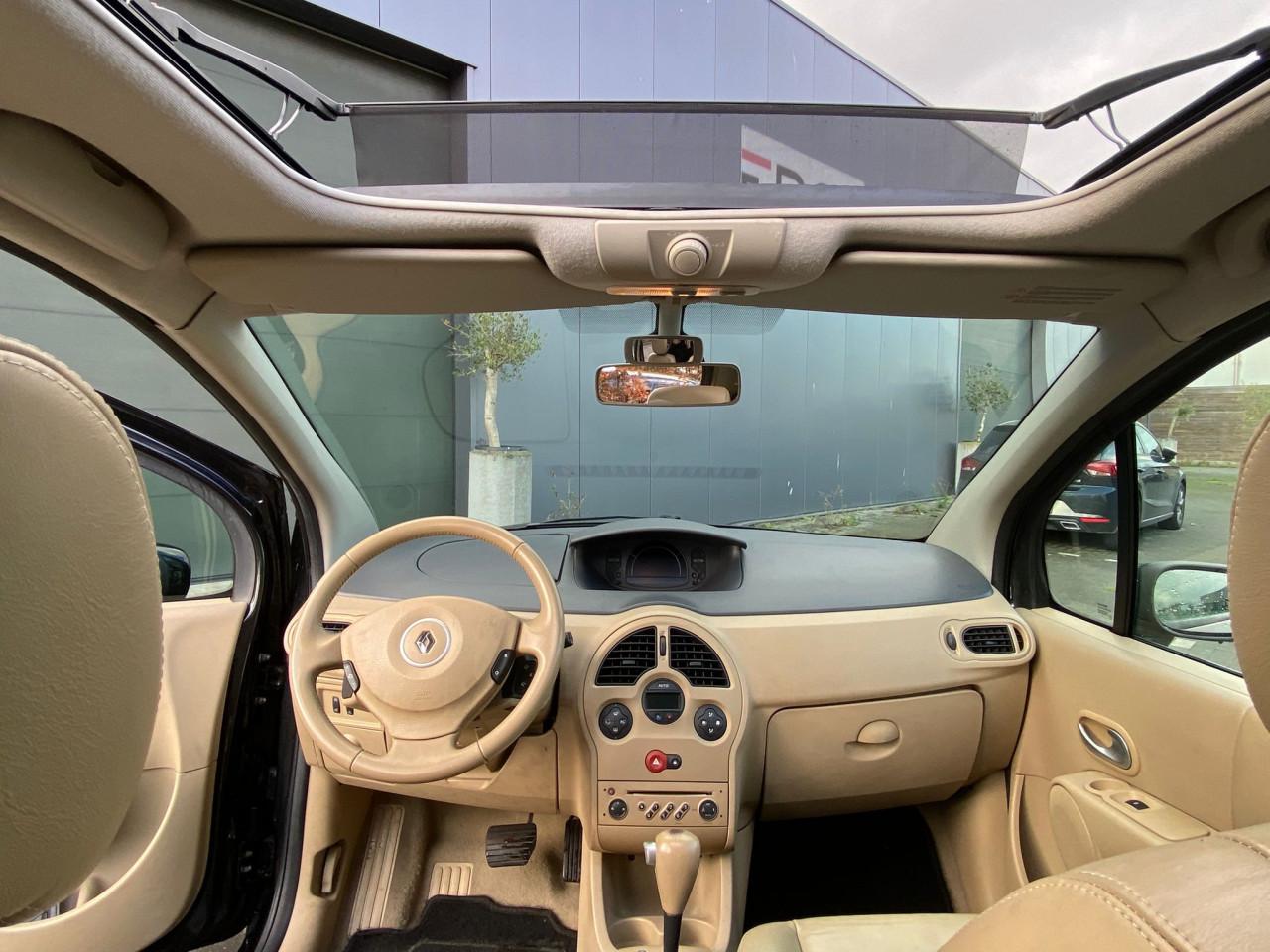 Renault Modus 1.6 16V AUT 2005 Zwart | AUTOMAAT | NAP | NIEUWE APK!