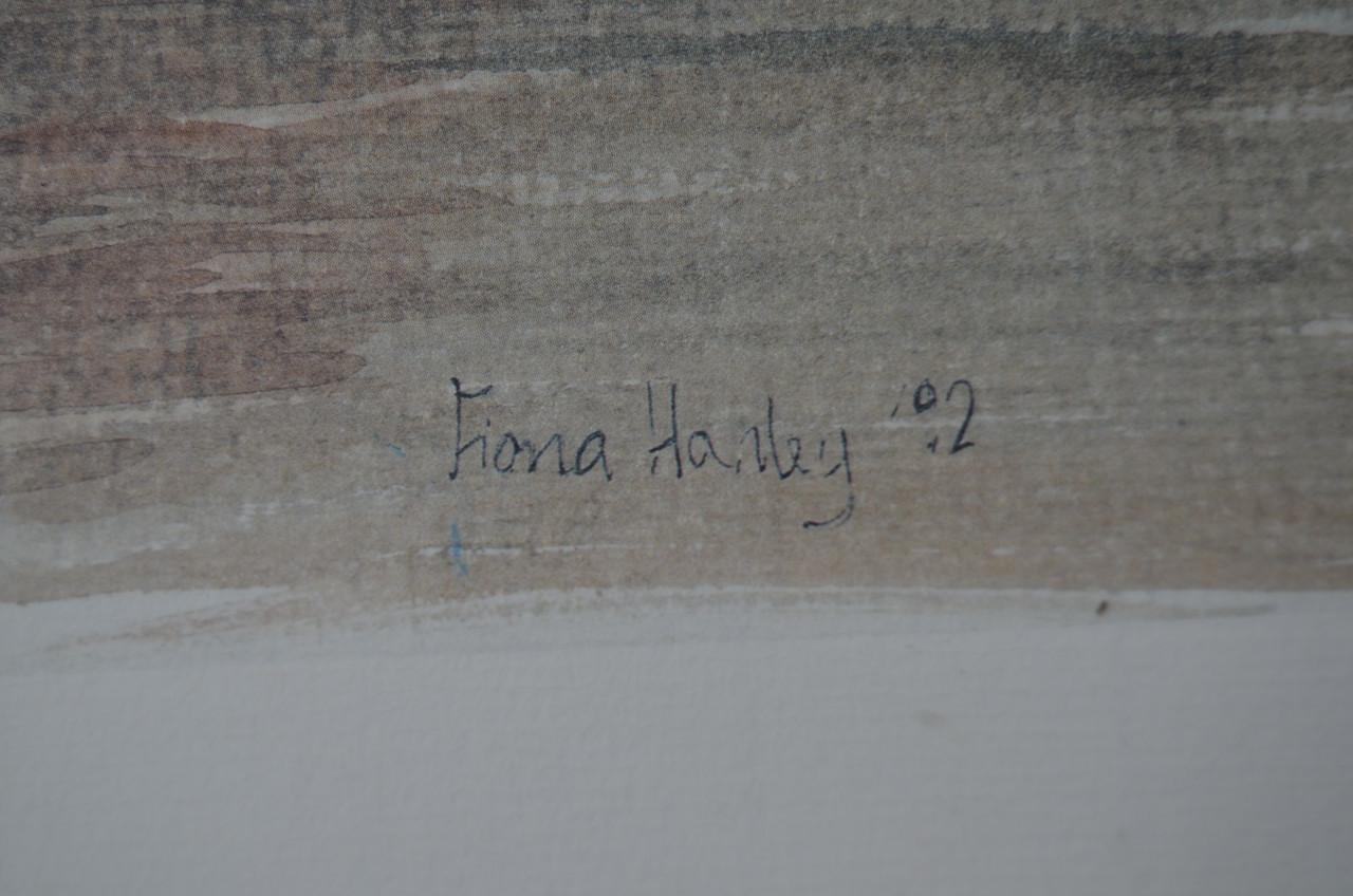 Aquarel Oude gevangenis Middelburg Fiona Hanley '82.