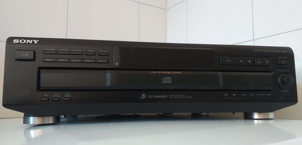 Sony CD wisselaar CDP-CE 335