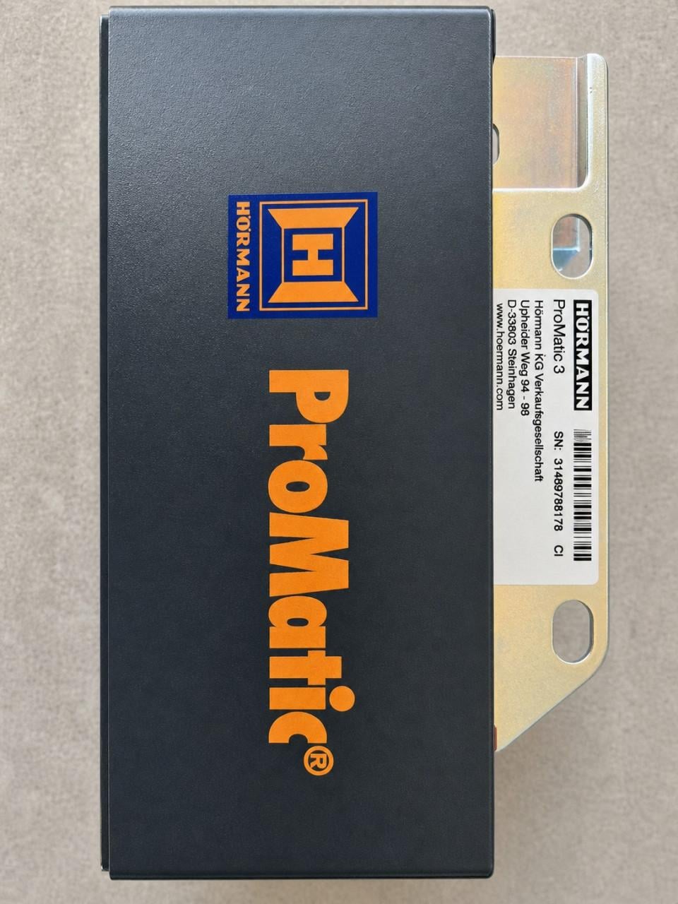 Hörmann Promatic 3 garagedeuropener met geleider