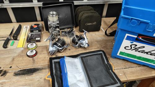 Strandvisset compleet - Shimano Speedcast - DAM Steelpower