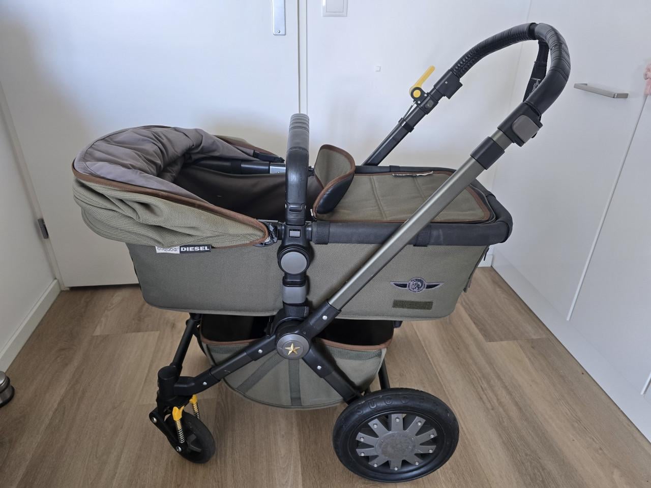 Bugaboo Cameleon 3 Diesel Groen Limited Edition kinderwagen.
