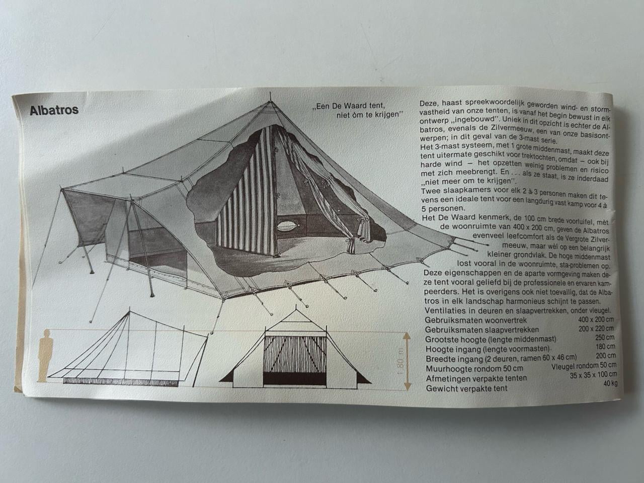 Tent De Waard Albatros