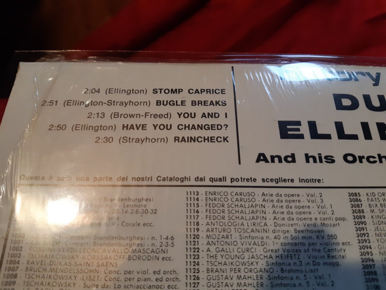 LP Duke Ellington