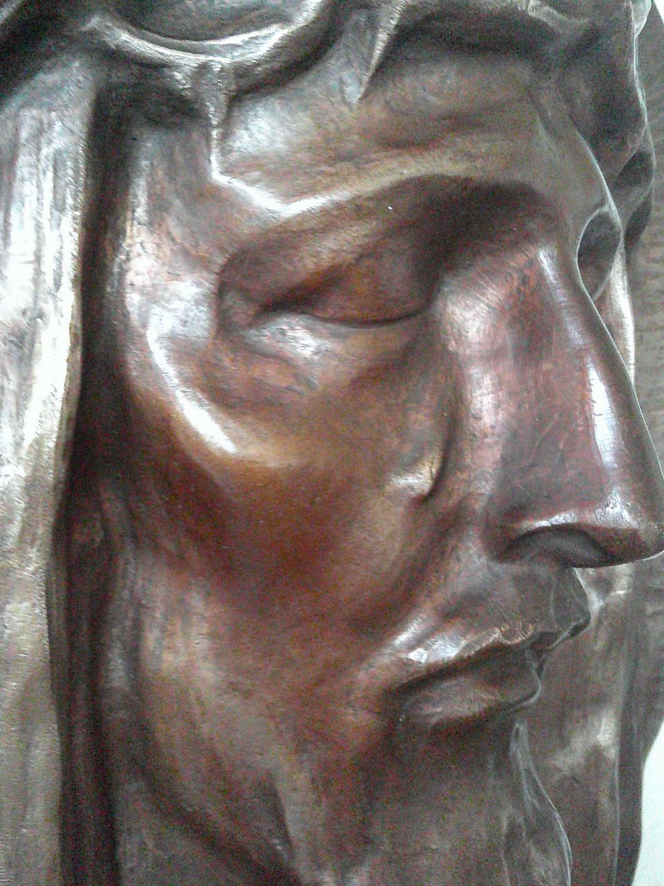 GESIGNEERDE RELIGIEUZE ART DECO PLAQUETTE JAREN '20