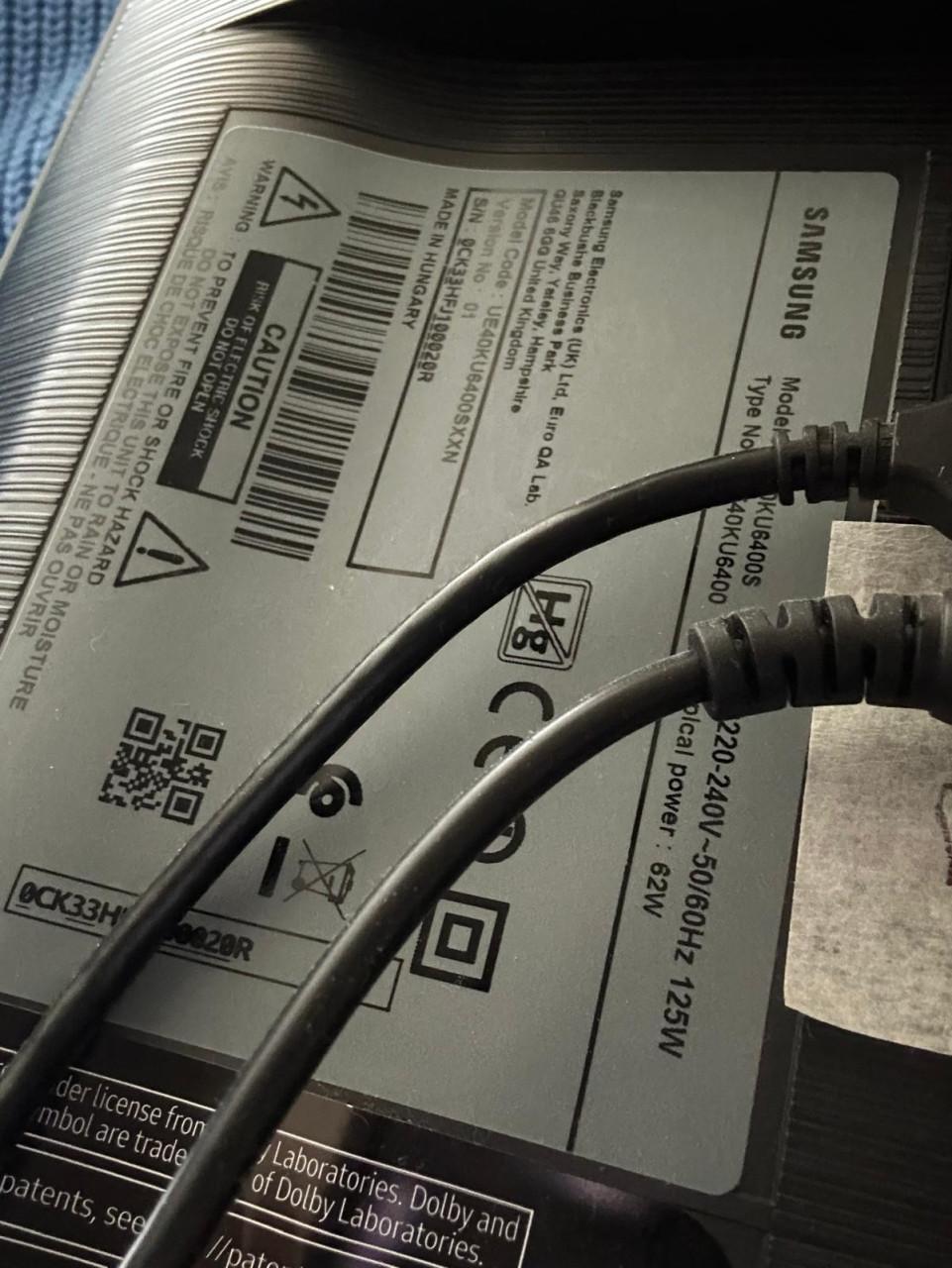 Samsung Smart tv 40Inc