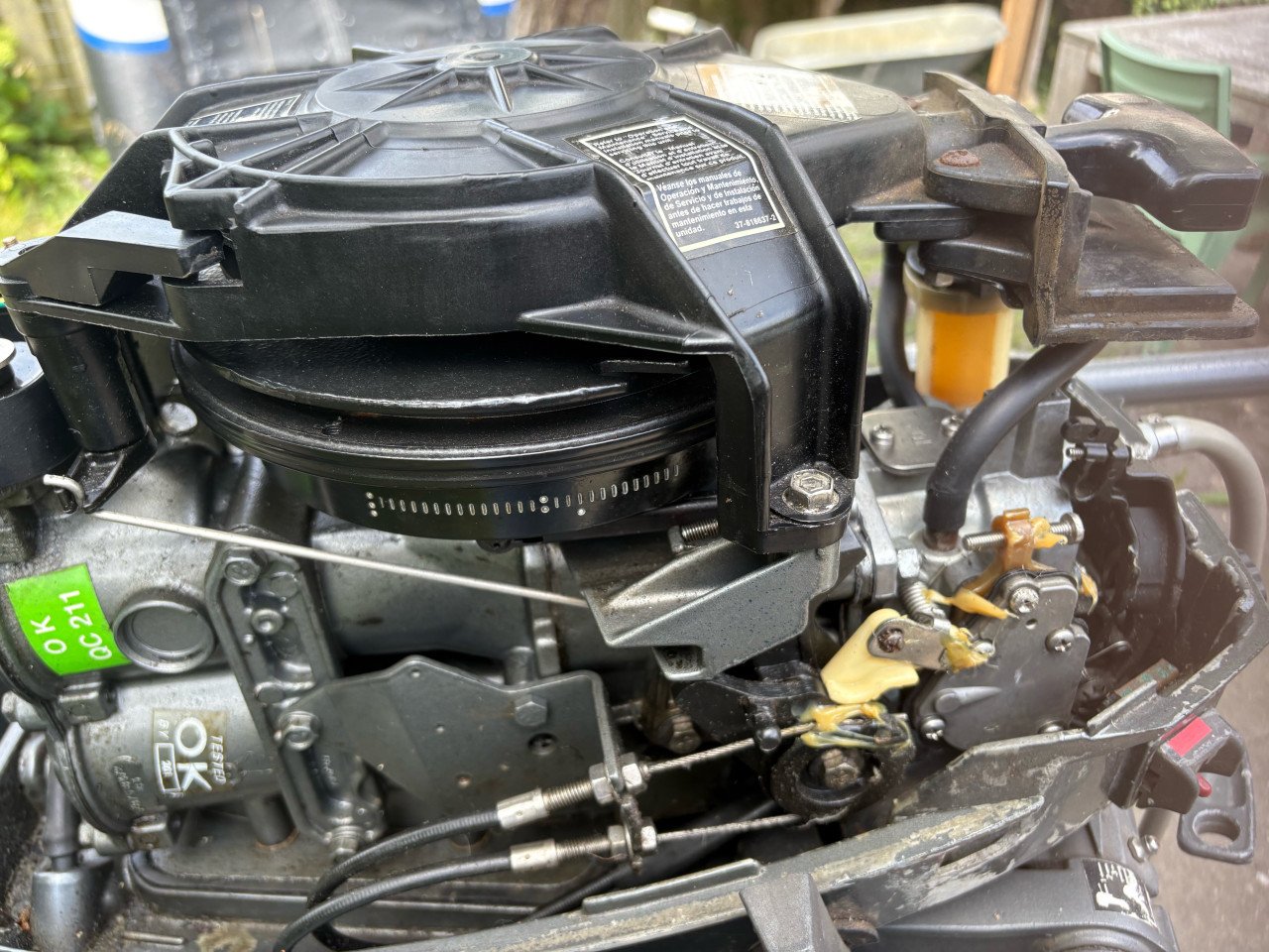Buitenboordmotor Mariner 8pk 2t kortstaart