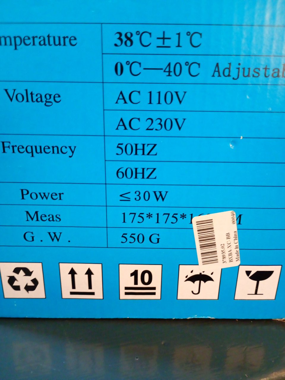 Broedmachine en heating plate