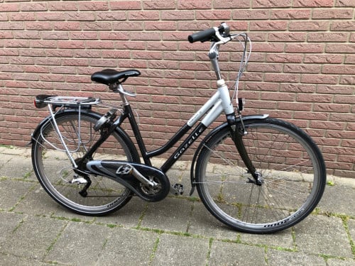 Damesfiets.