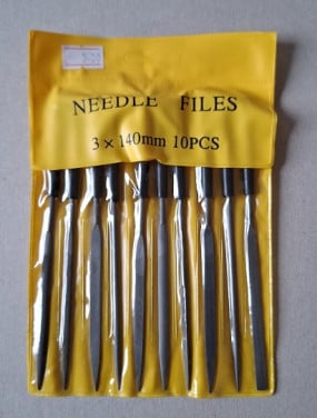 10 Sleutelvijltjes Set