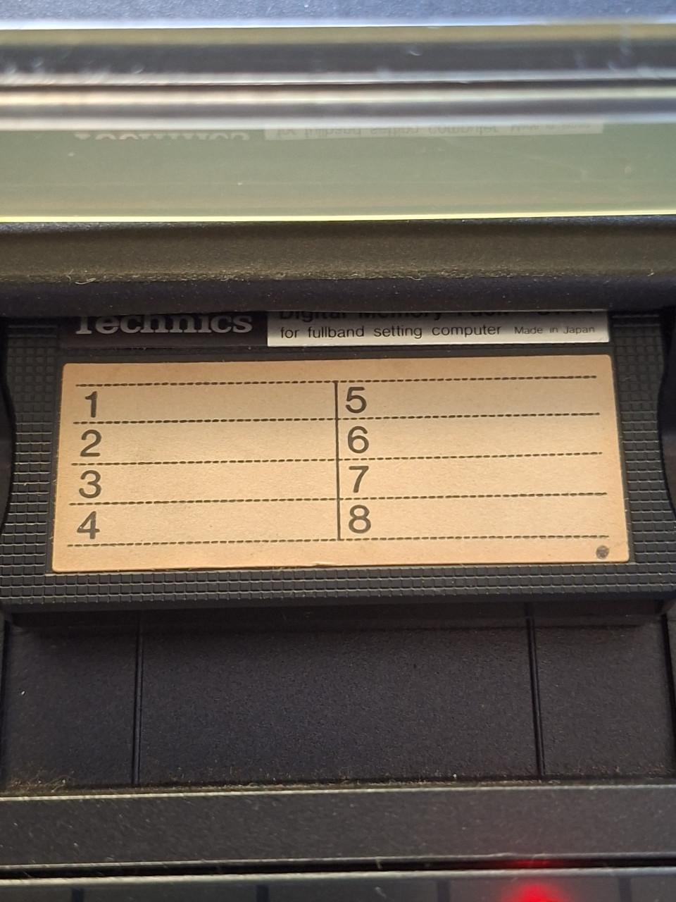 Technics SX-K200  Keyboard
