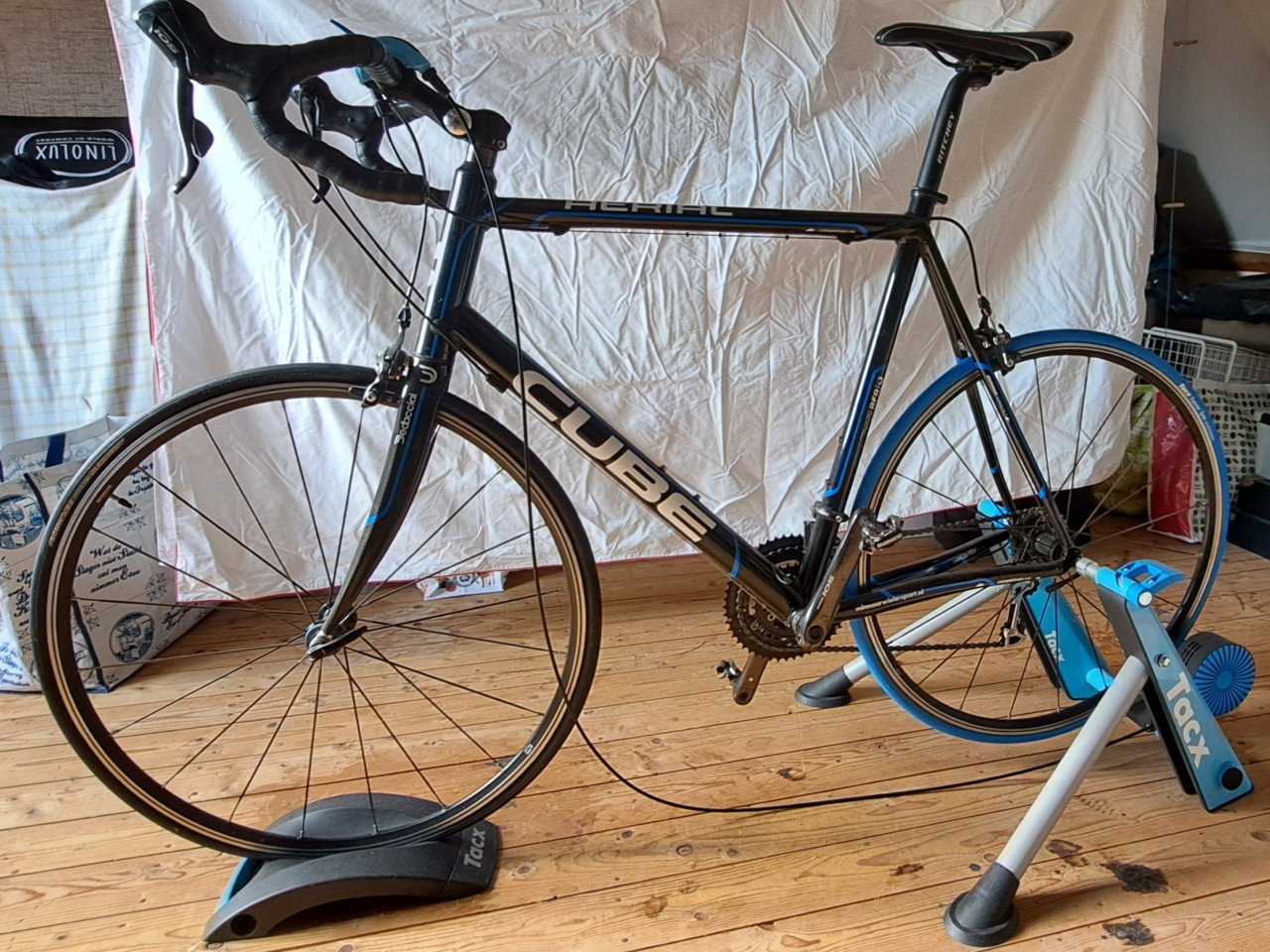 Tacx + fiets
