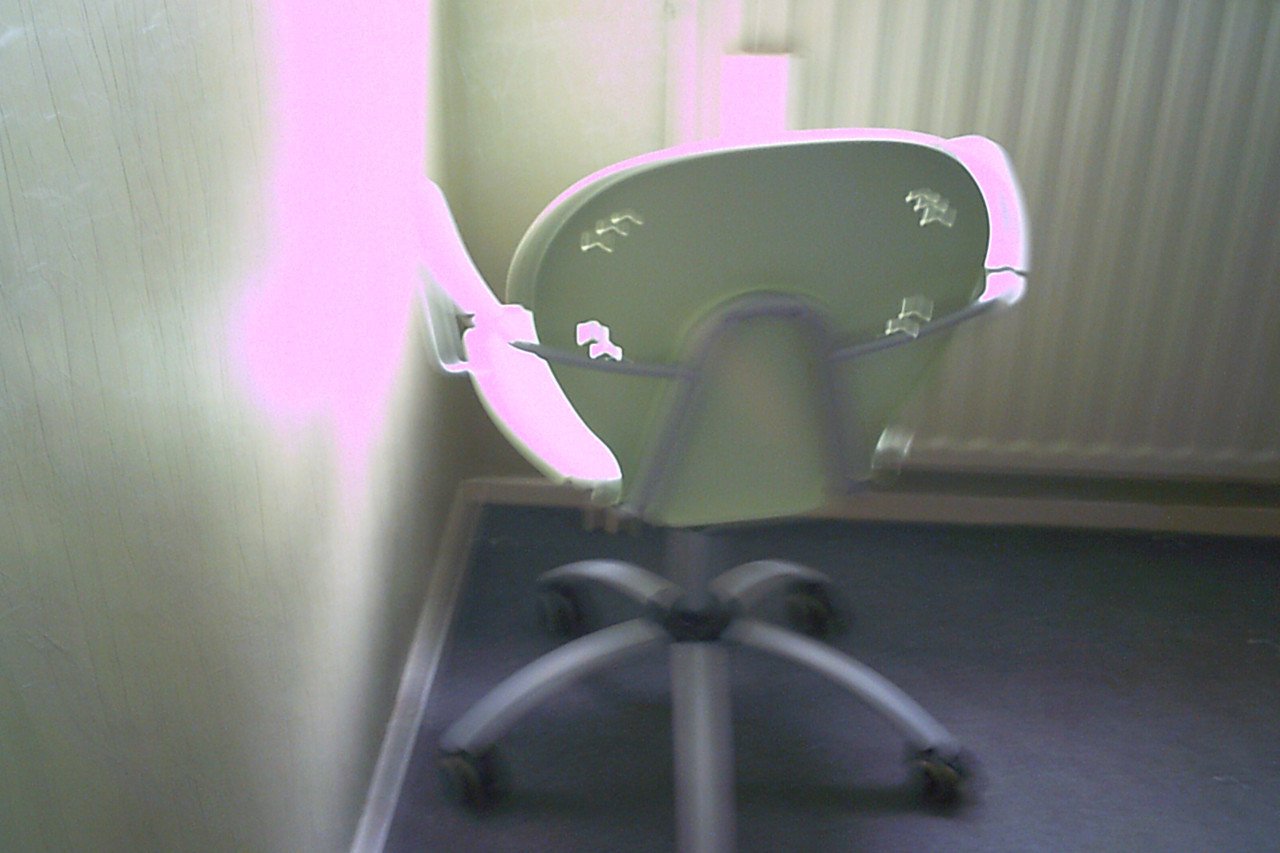 DESIGN bureaustoel  -- grijs/groen --