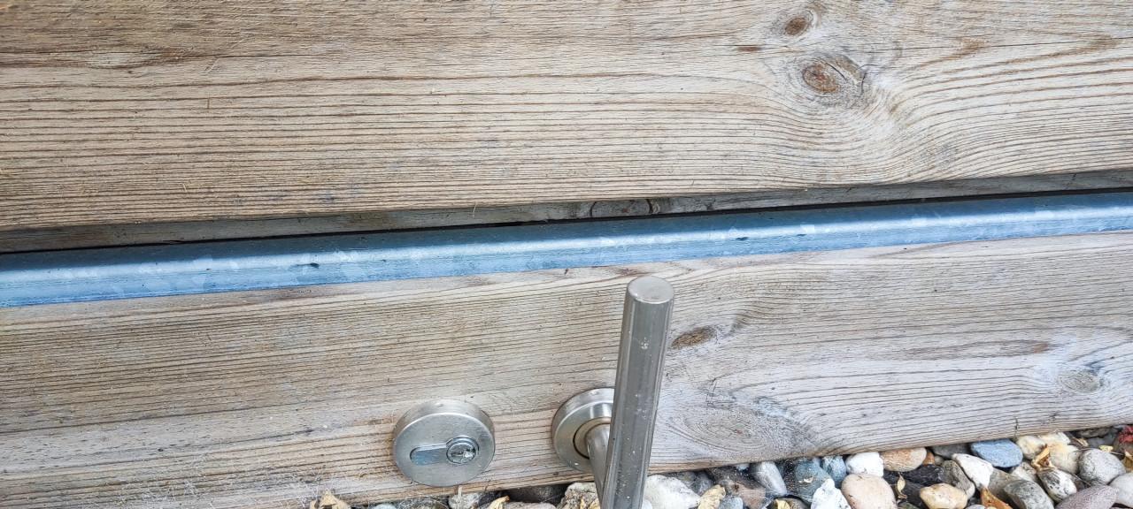 Geimpregneerde tuindeur / poort, super stevig met hang&sluitwerk, geen rot