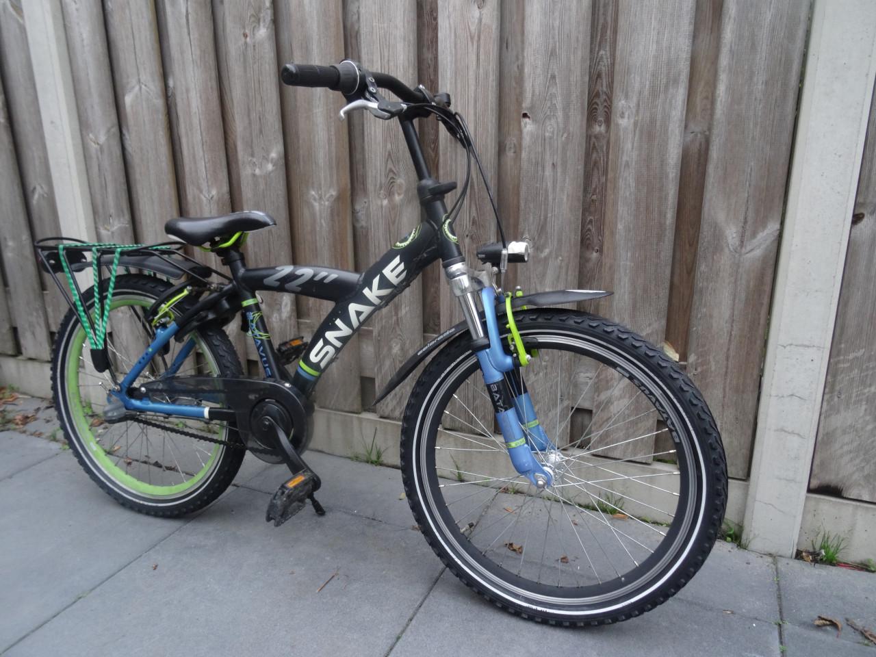 Stoere jongensfiets – Batavus Snake 22 inch | 3 versnellingen 🚲