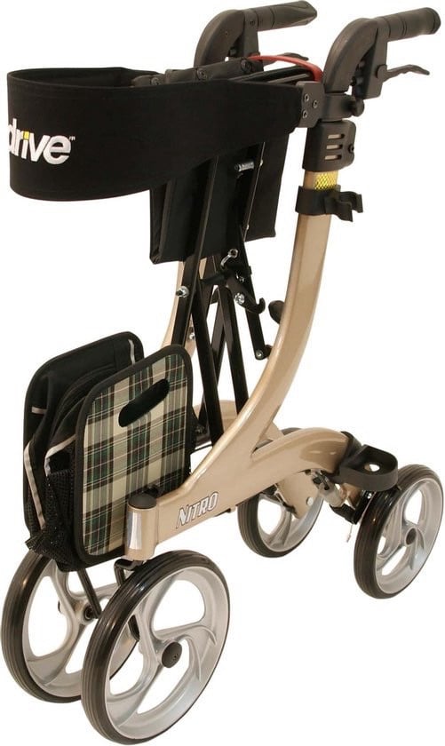 Rollator Nitro Large - Champagne kleur