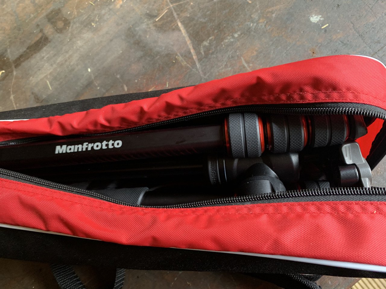 Te koop statief manfrotto be free nieuw