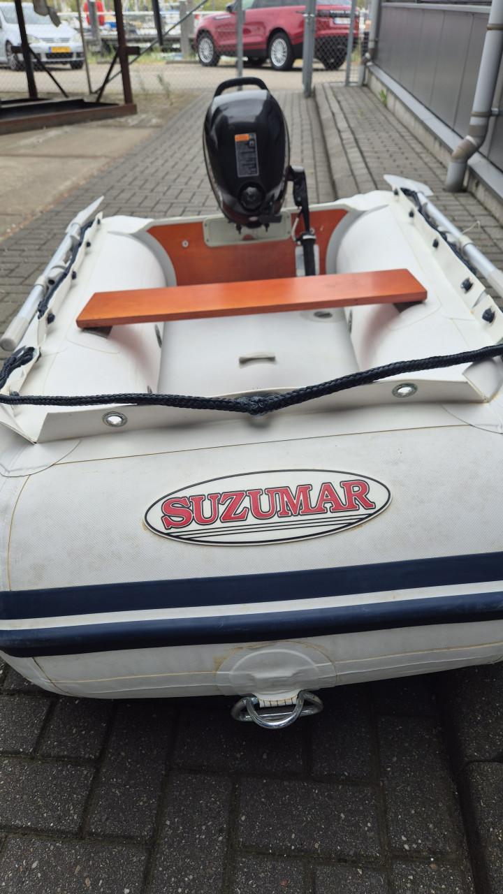 Suzamar DS 230 Air + Suzuki DF2.1 (juni geserviced)