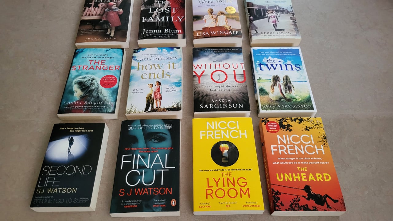 Engelse boeken € 2,50 per stuk