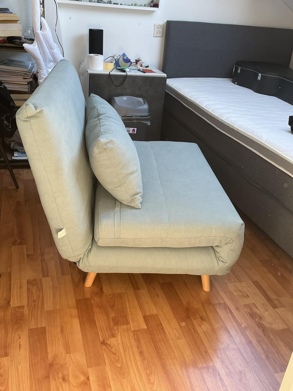 Mintgroen Slaap en Zit Bank