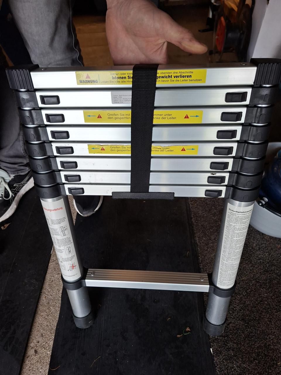 Aluminium ladder 2,5 meter