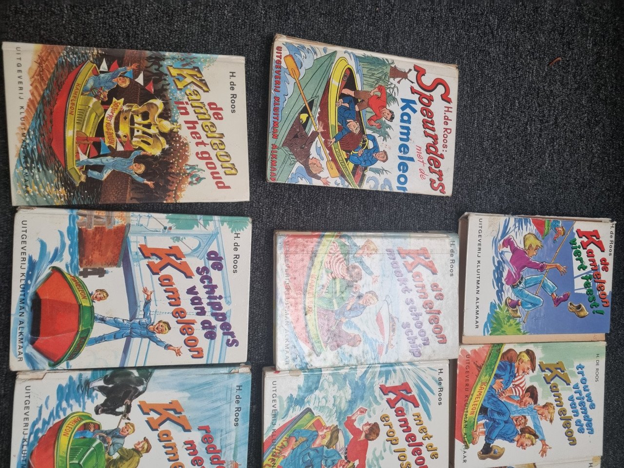 Kinderboeken kameleon e.a.