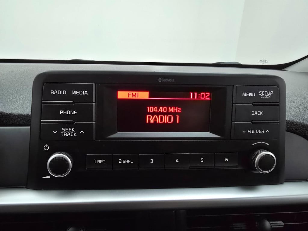 Kia Picanto occasion met airco en bluetooth | tweedehands kia picanto zwart