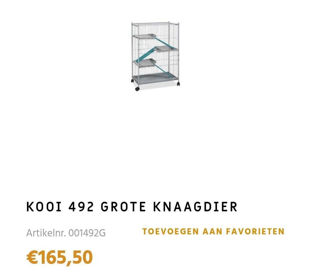 Nieuw‼️Voltrega 492 Knaagdierenkooi