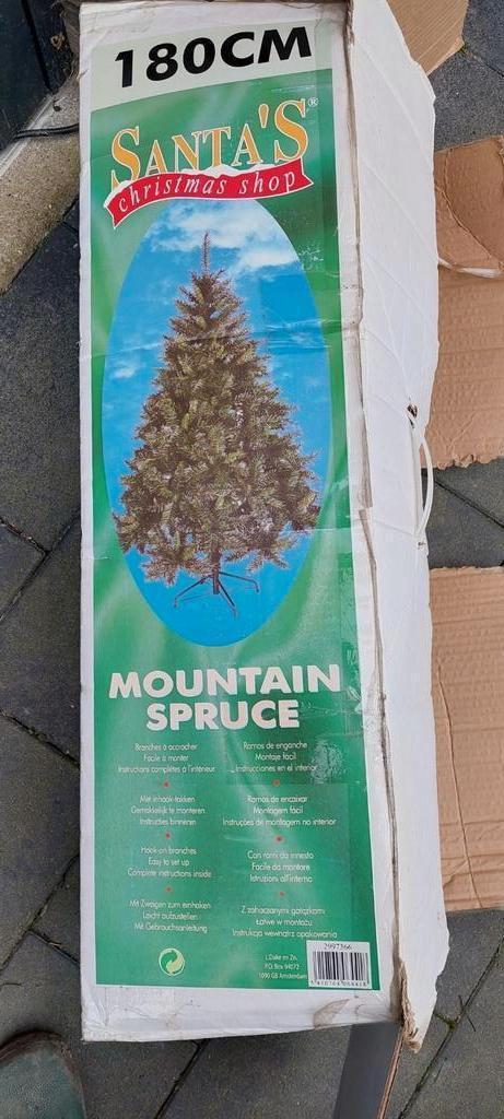 Santa kunst kerstboom 1,80 m