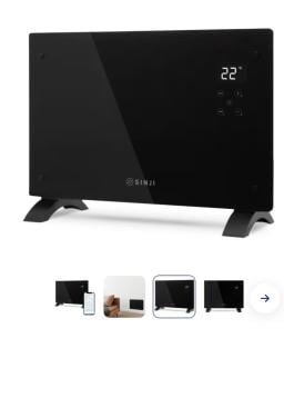 Vrijwel nieuwe Sinji Smart Glass verwarmingspaneel