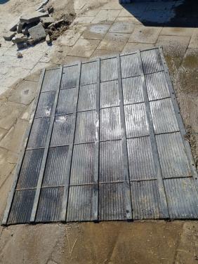 Oploop mat voor trailer