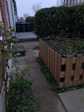 Puin steen klei zand wegvoeren