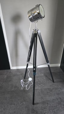 Industriële vloerlamp