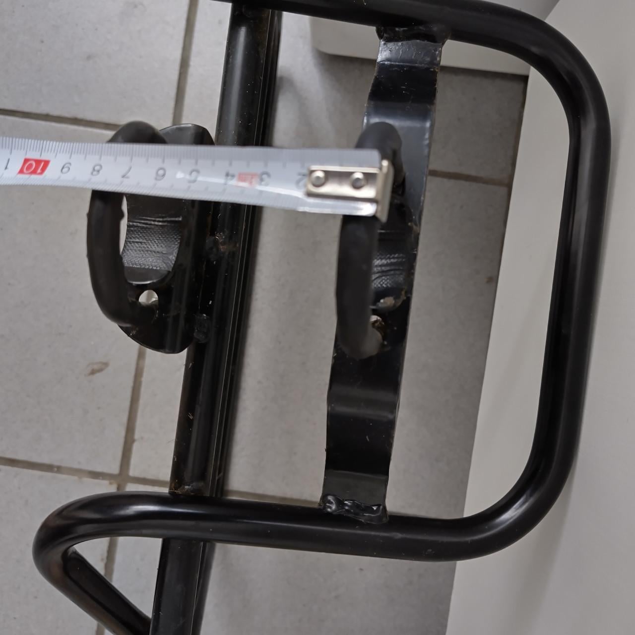 Voor bagagedrager fiets