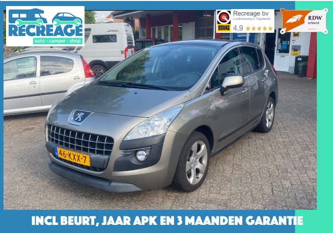 Peugeot 3008 Première 1.6 THP 2010 120711km, jaar apk, beurt en garantie
