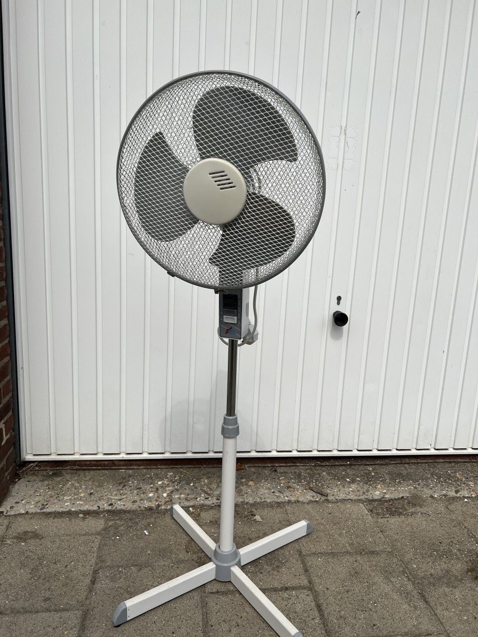 Staande ventilator met 3 standen als nieuw weinig gebruikt