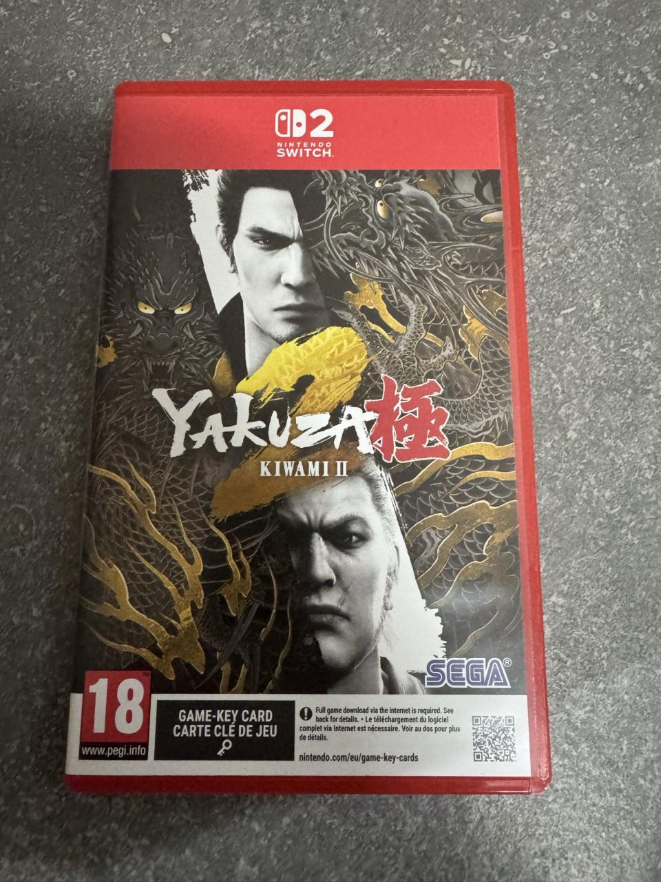 Yakuza Kiwami 2 - Nintendo Switch 2 (gamekey card)
