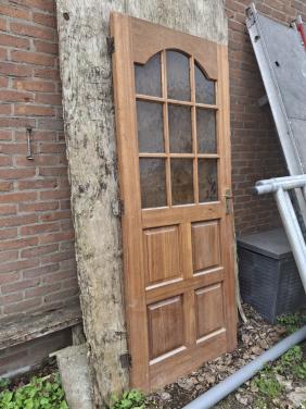 Massief houten binnendeur