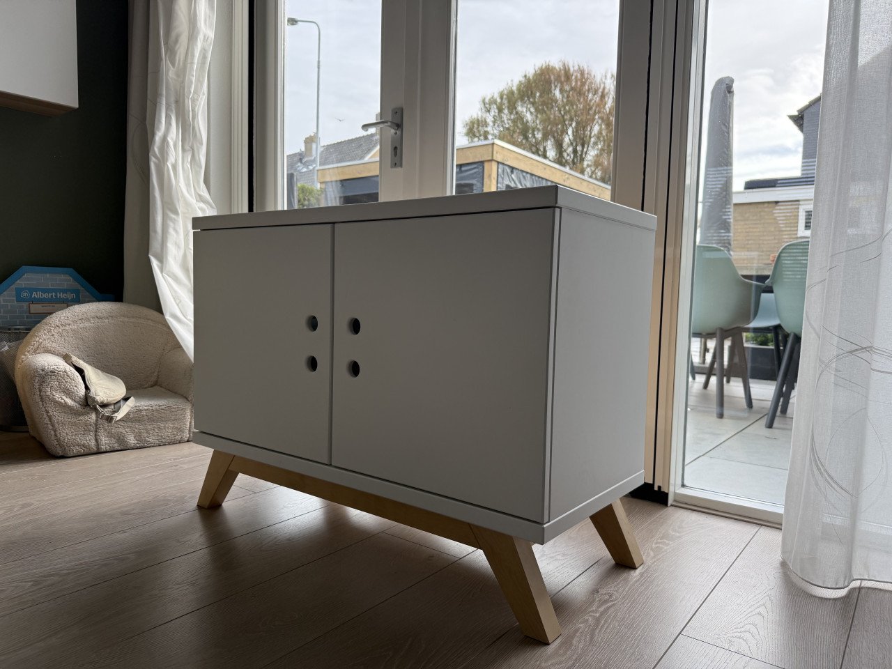 Lifetime Kinderkamer 4-1 Lifetime bed, Kledingkast en dressoirkastje