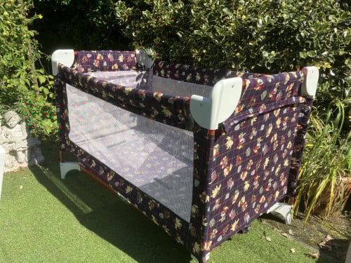 Campingbedje met leuke print