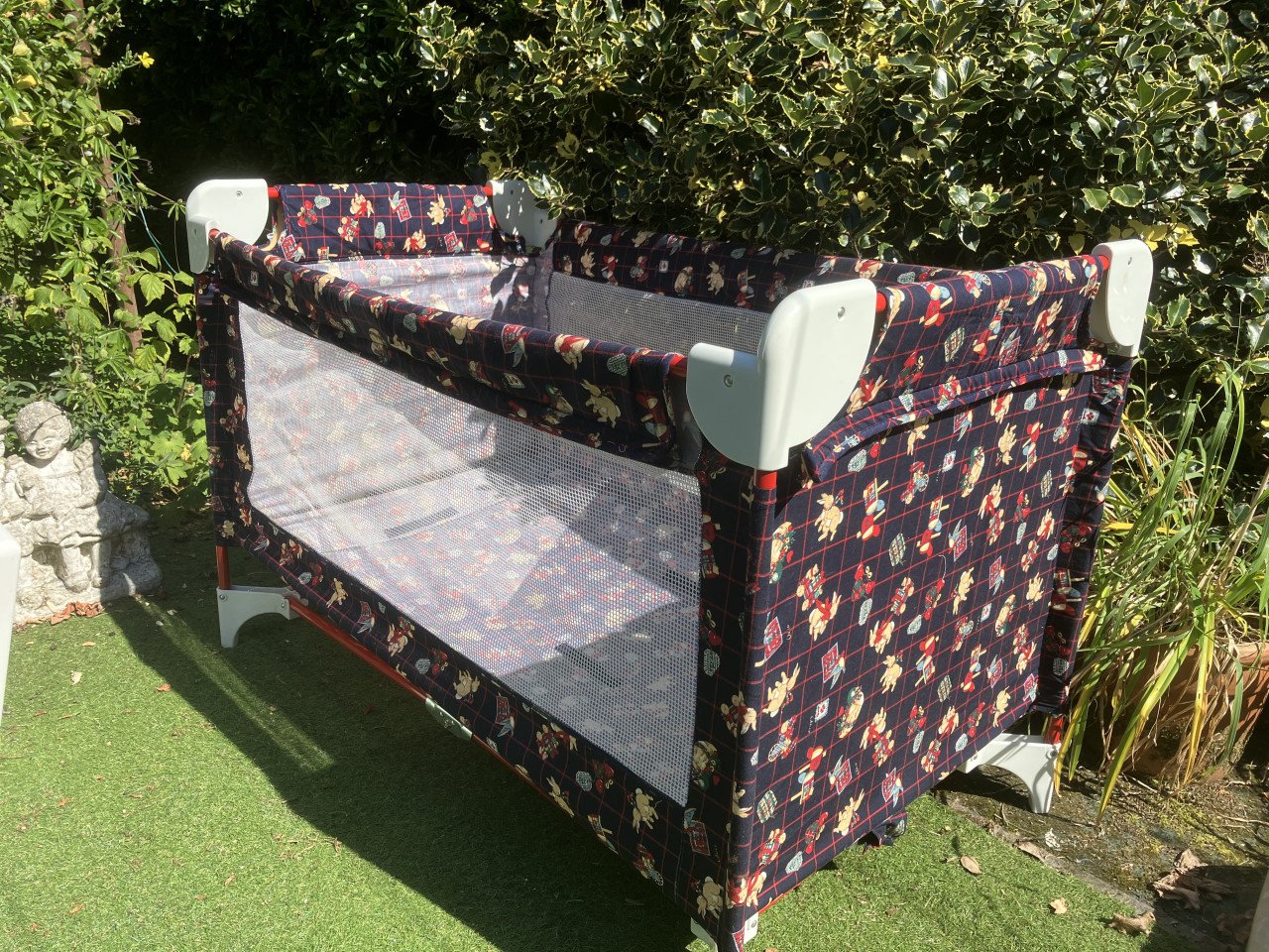 Campingbedje met leuke print