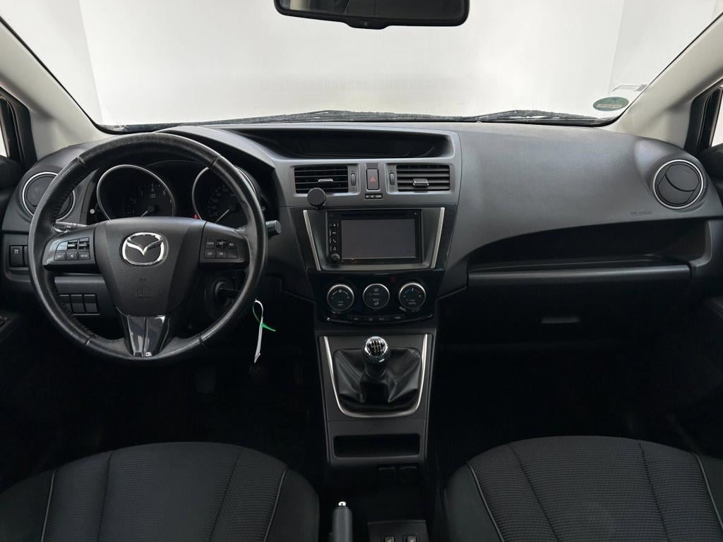 Mazda 5 occasion 1.8 ts | zwart | tweedehands 5 | bluetooth audio | airco |