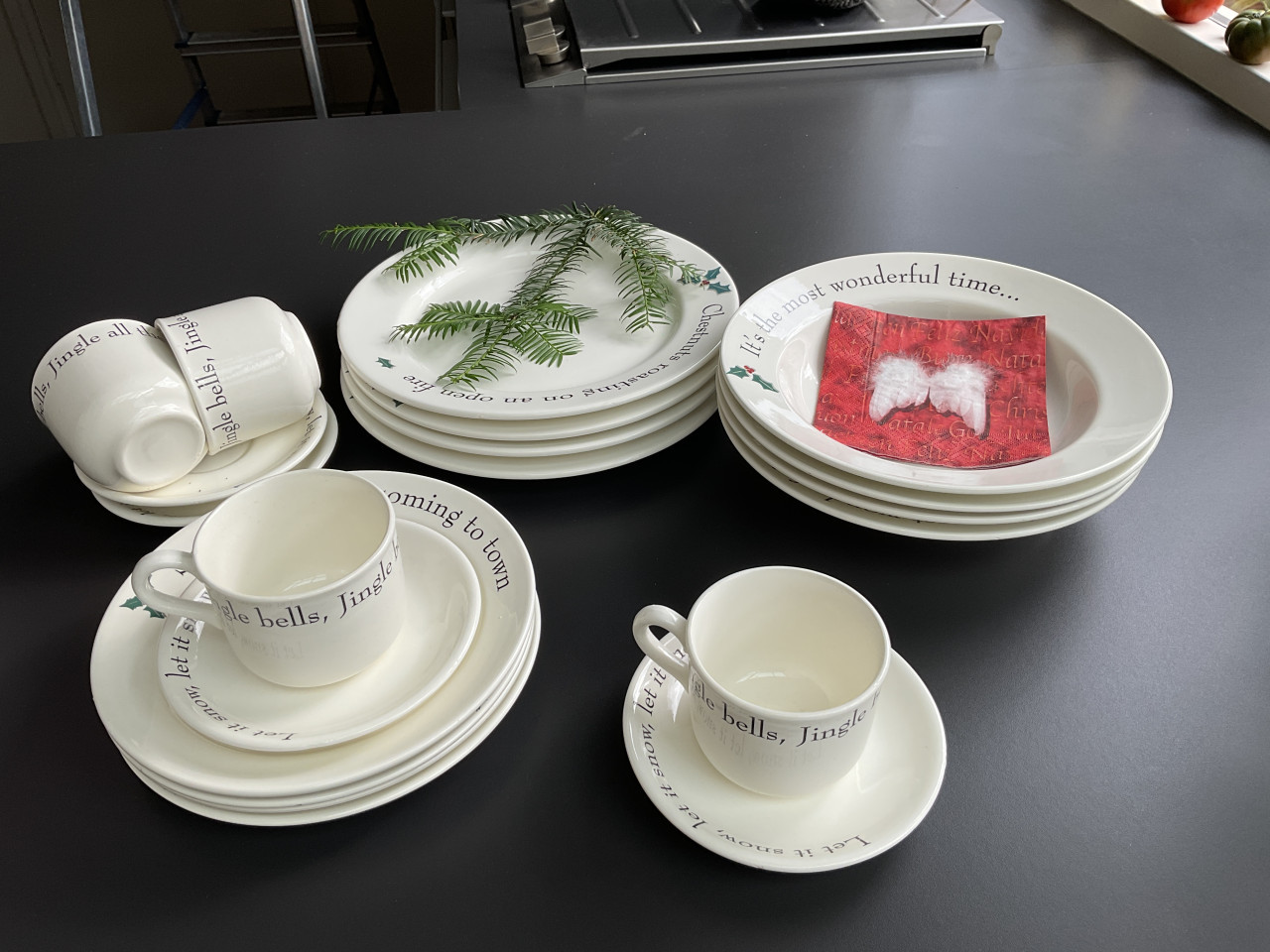 Kerstservies